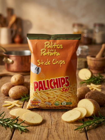 Chips/Snack - CARTOFI STICKS CU SARE 70G