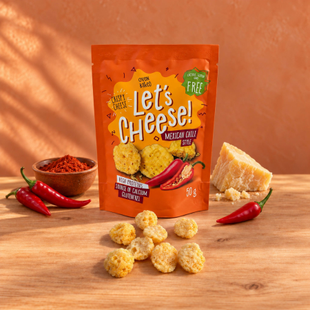 Sorici Crocanti/Branza Crocanta - Let's Cheese Mexican Chili 50g