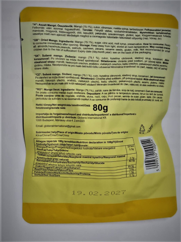 MANGO DESHIDRATAT  80 G. [1]