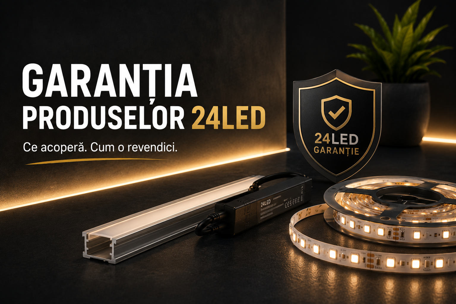 Garanția produselor 24LED — ce acoperă, cum o revendici