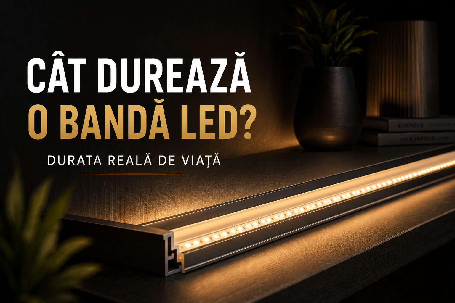 Cât durează o bandă LED de calitate — durata reală de viață