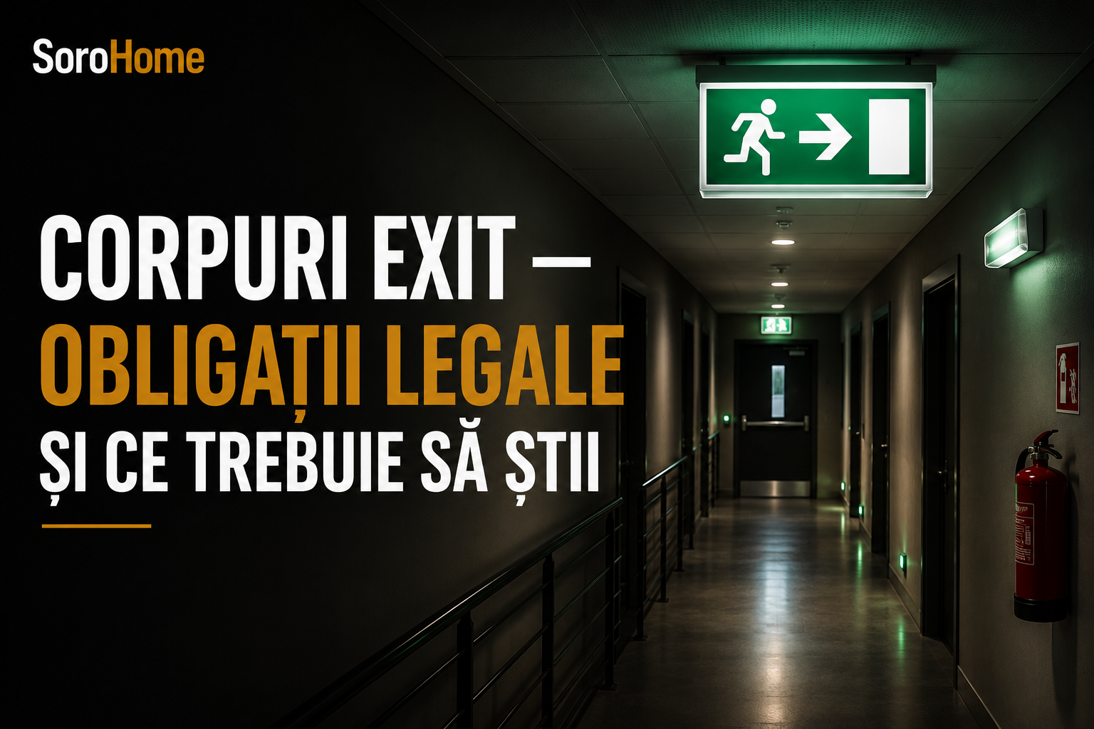 Corpuri EXIT — obligații legale și ce trebuie să știi