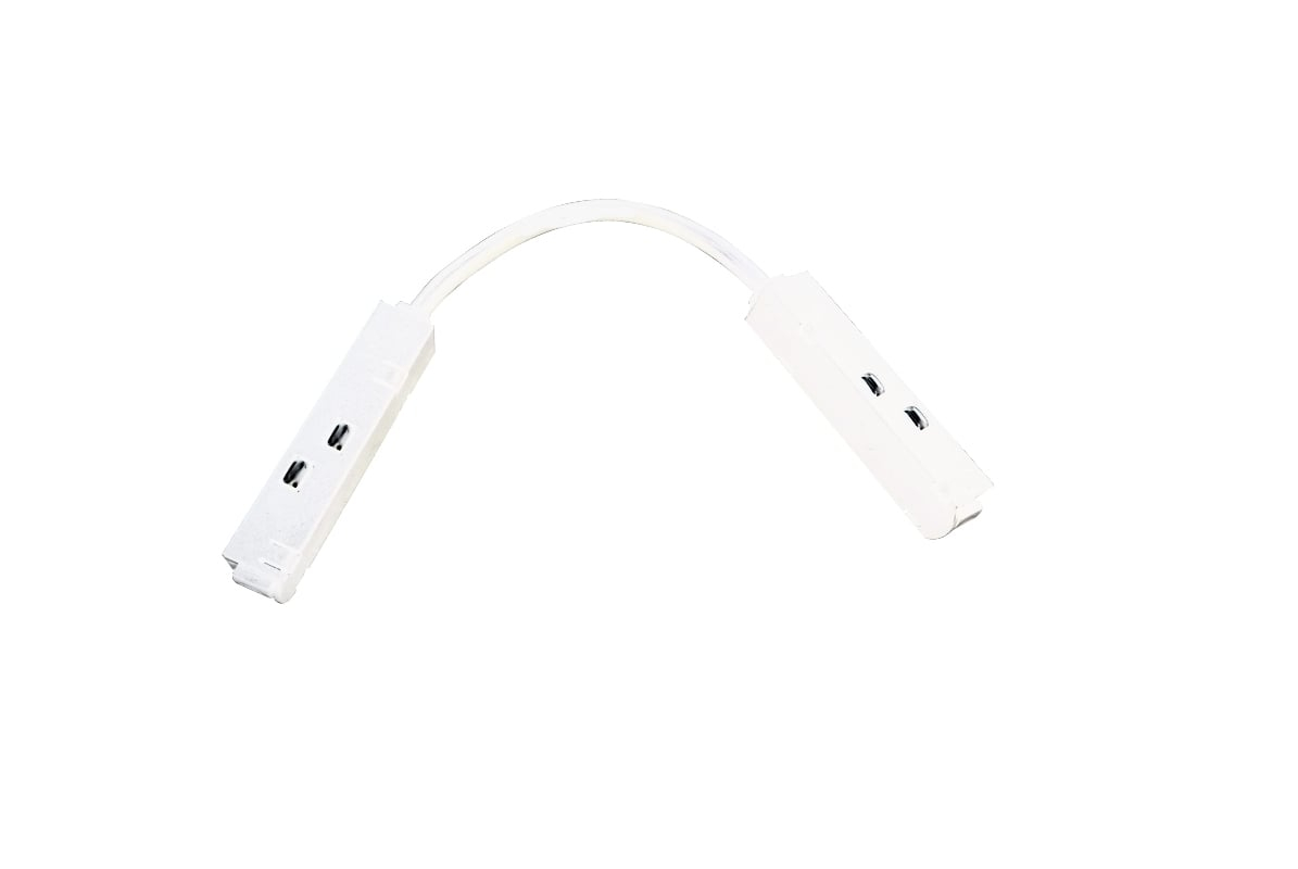 Alimentare cu unghi variabil pentru șină magnetică 48V cu cablu - alb [2]