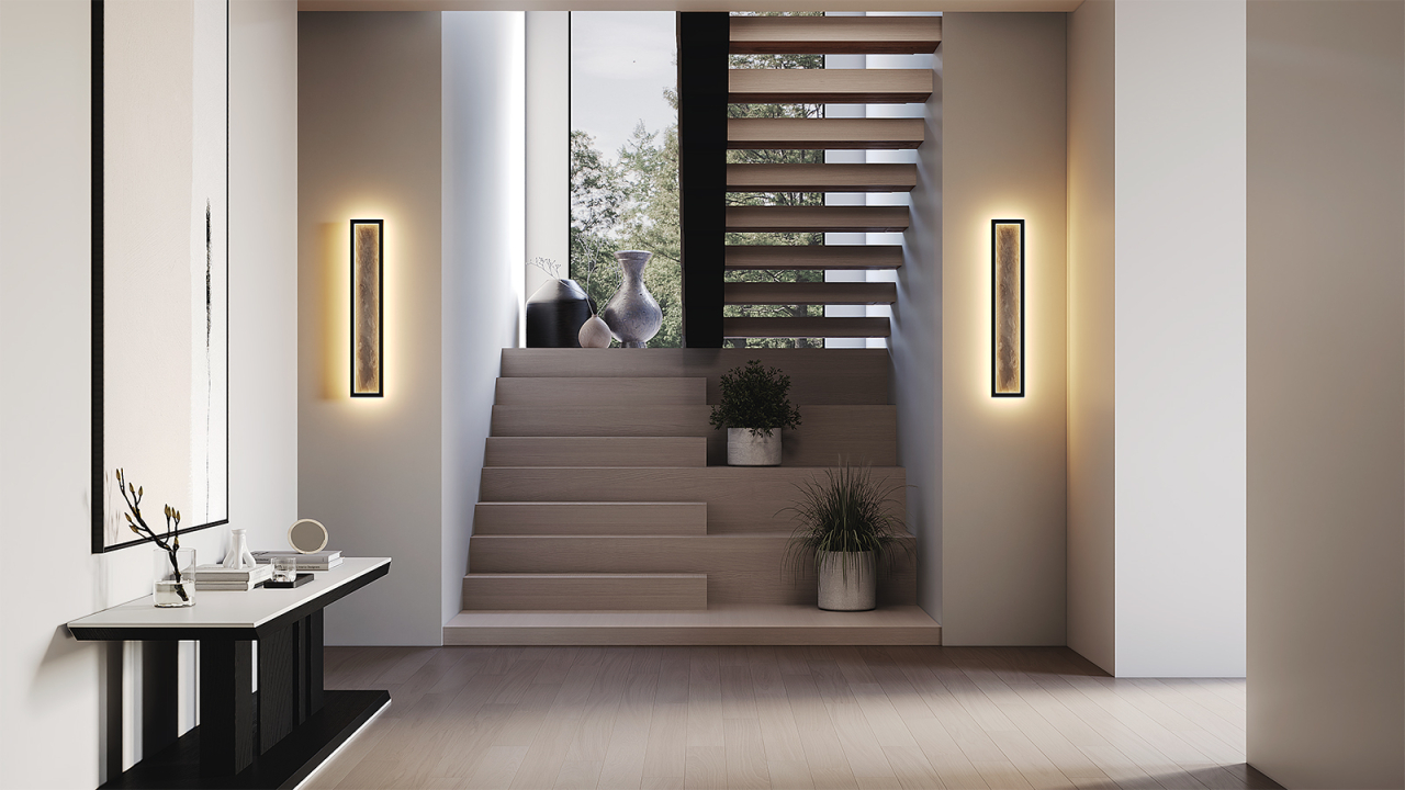 Aplică LED de perete Orign 55W • 3000K • 800lm • 6 cm - metal, negru [5]