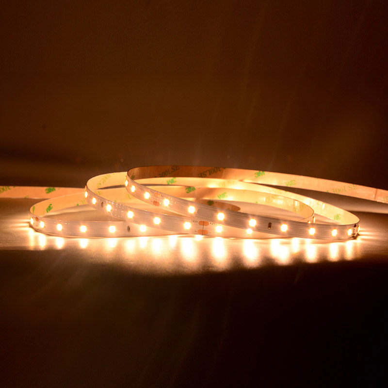Banda LED 56 LED/m 24V 3000K IP20 - rolă pe fundal alb [4]