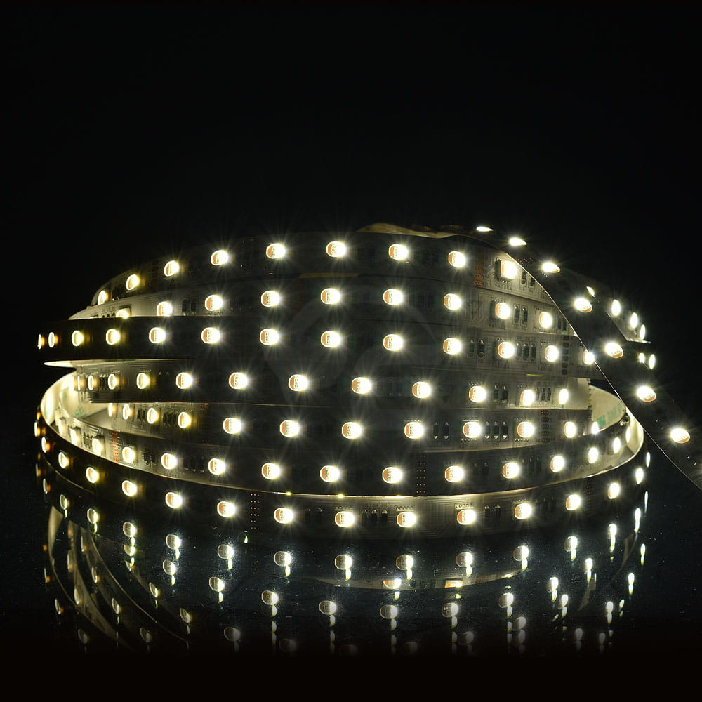 Banda LED 60 LED/m 24V 2700K IP20 - rolă pe fundal alb [8]
