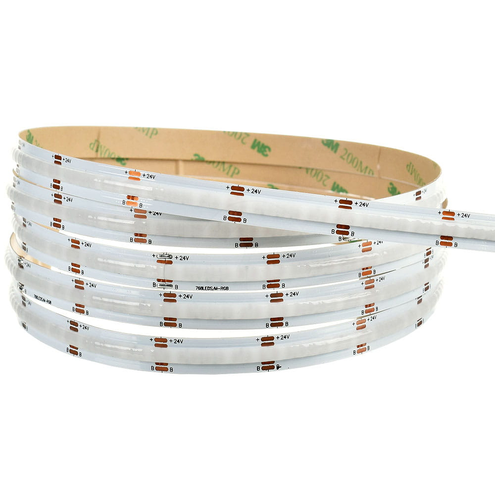 Banda LED 840 LED/m 24V IP20 - rolă pe fundal alb [5]