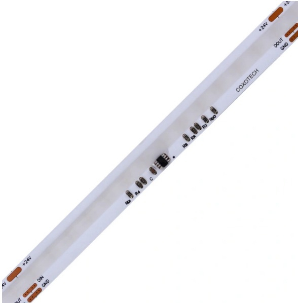 Banda LED 420 LED/m 24V IP20 - rolă pe fundal alb [3]