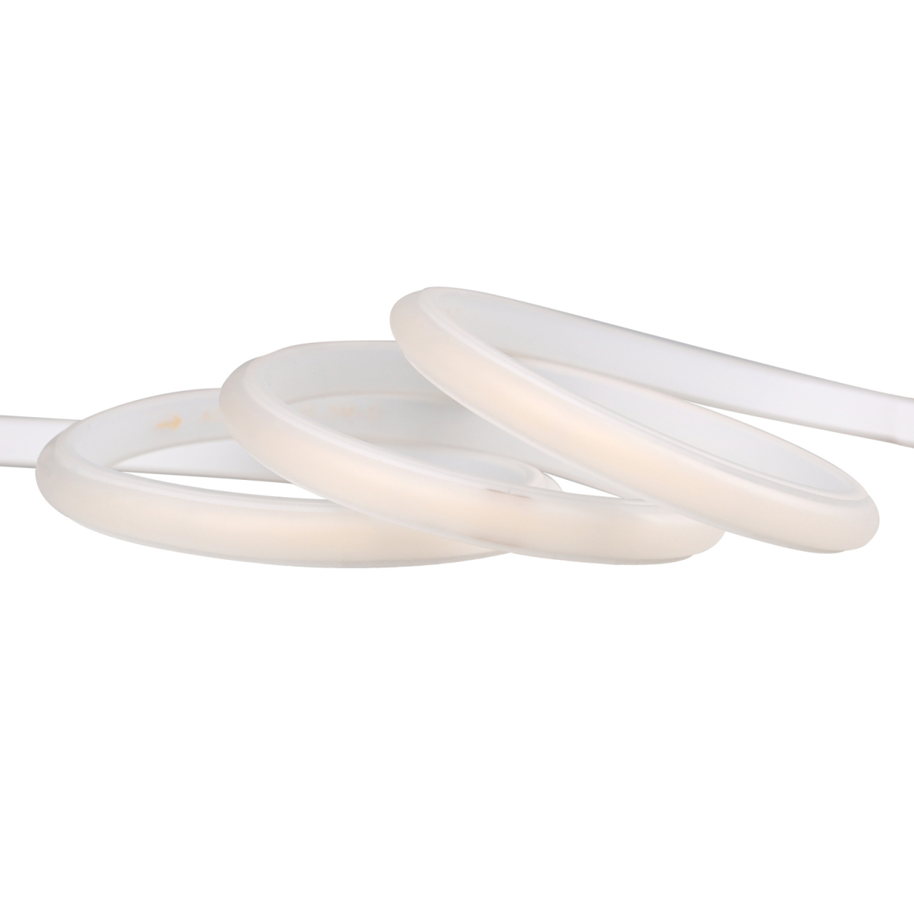Banda LED COB 288 LED/m 220V 3000K IP67 - rolă pe fundal alb [2]