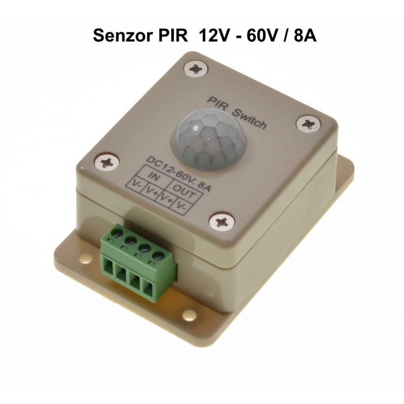 SENZOR PIR 12V-60V/8A - accesoriu bandă LED [3]