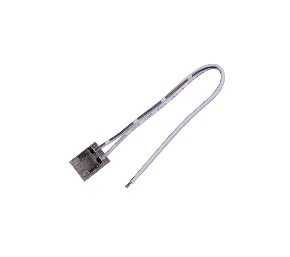 Conector cu cablu 10mm incolor - accesoriu bandă LED [2]