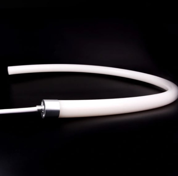Neon LED φ25 mm 24V 3000K IP65 - furtun luminos montat pe contur [3]