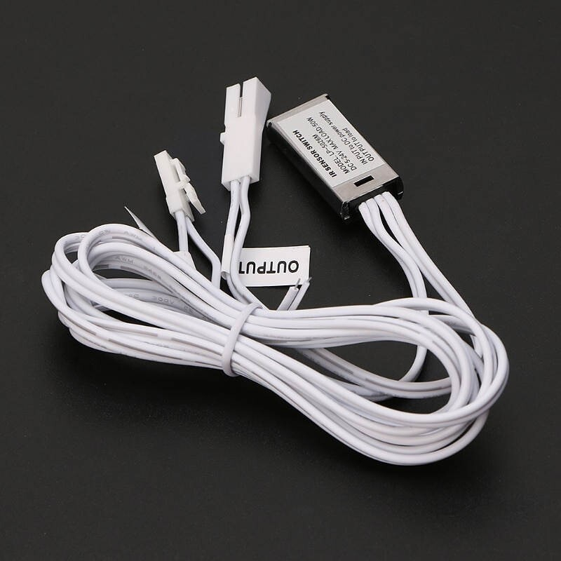 Intrerupator de dulap 5-24V DC 5A Usa - accesoriu bandă LED [2]