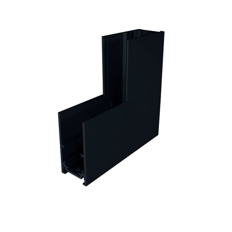 Conector de colț interior pentru șină magnetică 48V • 90° - negru [2]