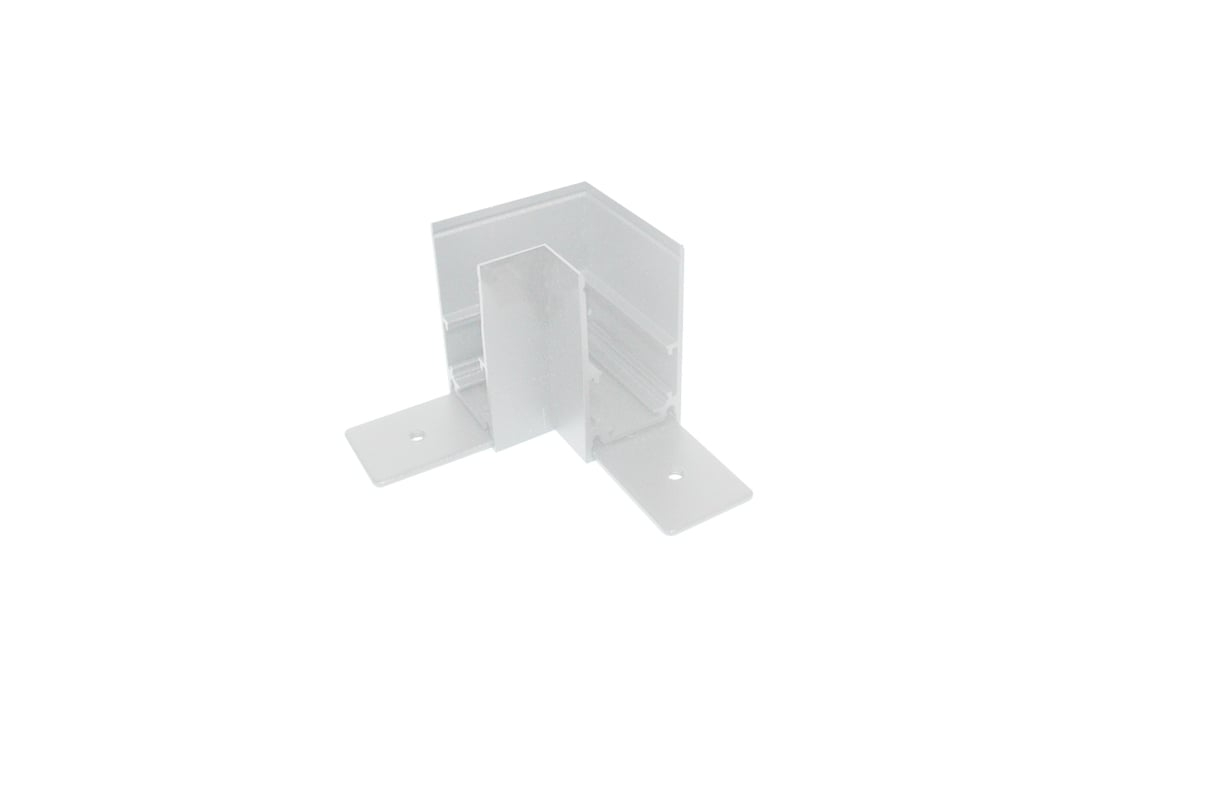 Conector de colț pentru șină magnetică 48V • 90° - alb [2]
