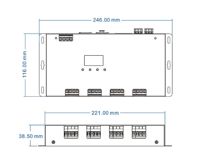 Controler LED DMX512 • 12-24V • 12×5A • 12 canale [4]