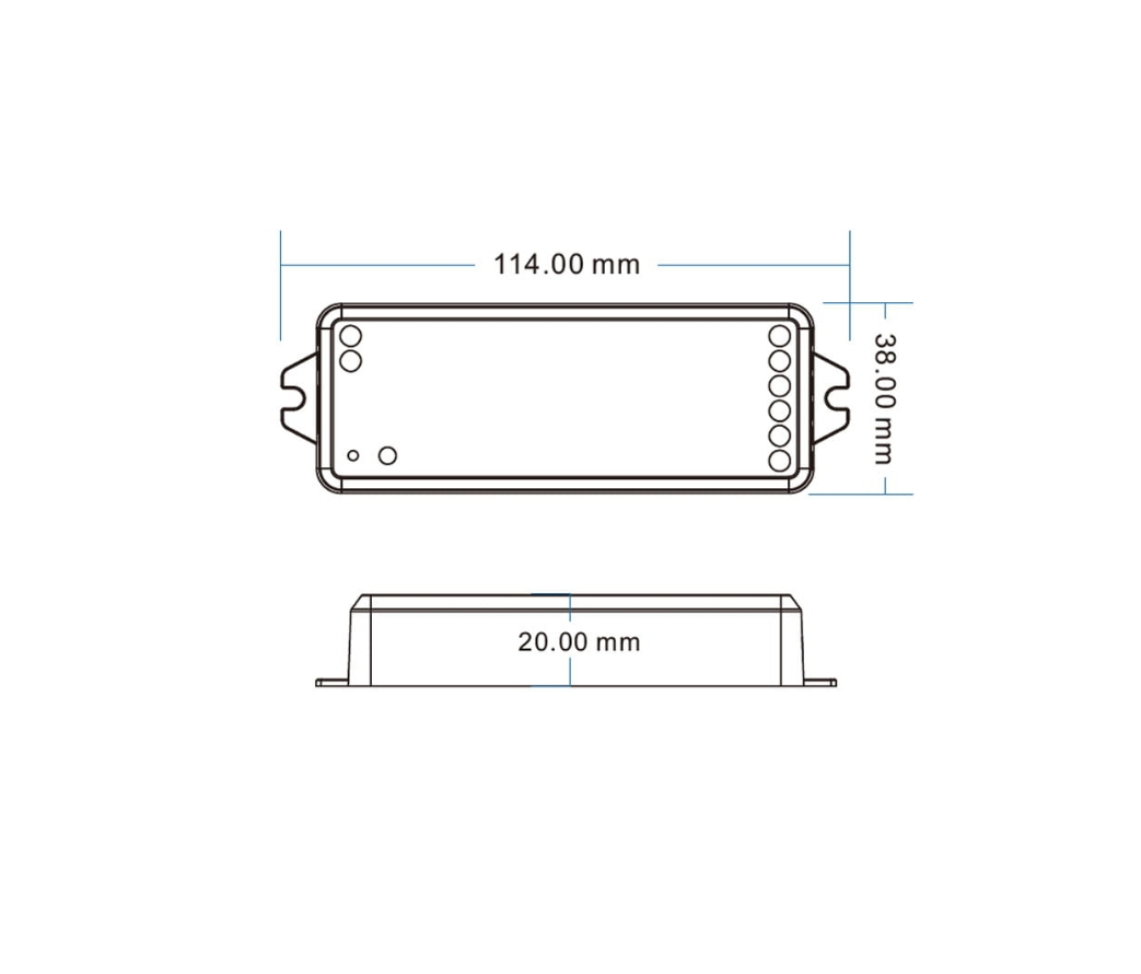 Controler LED multifuncțional • 12-24V • 4×4A - VP [2]