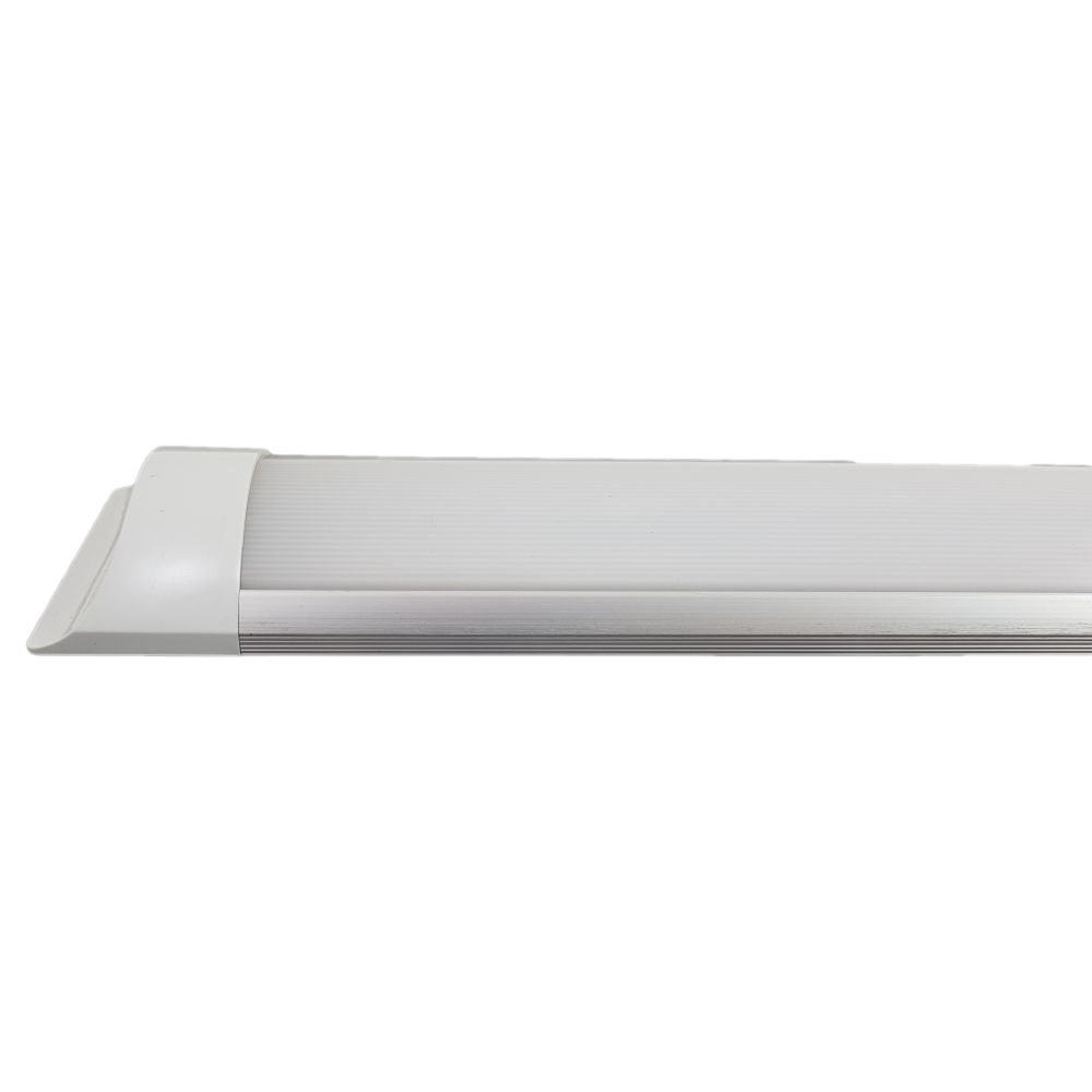 Corp liniar LED 20W • 6400K • 2000lm • 180° • Ra80 • IP20 • 600×75×25 mm - aluminiu, alb [2]