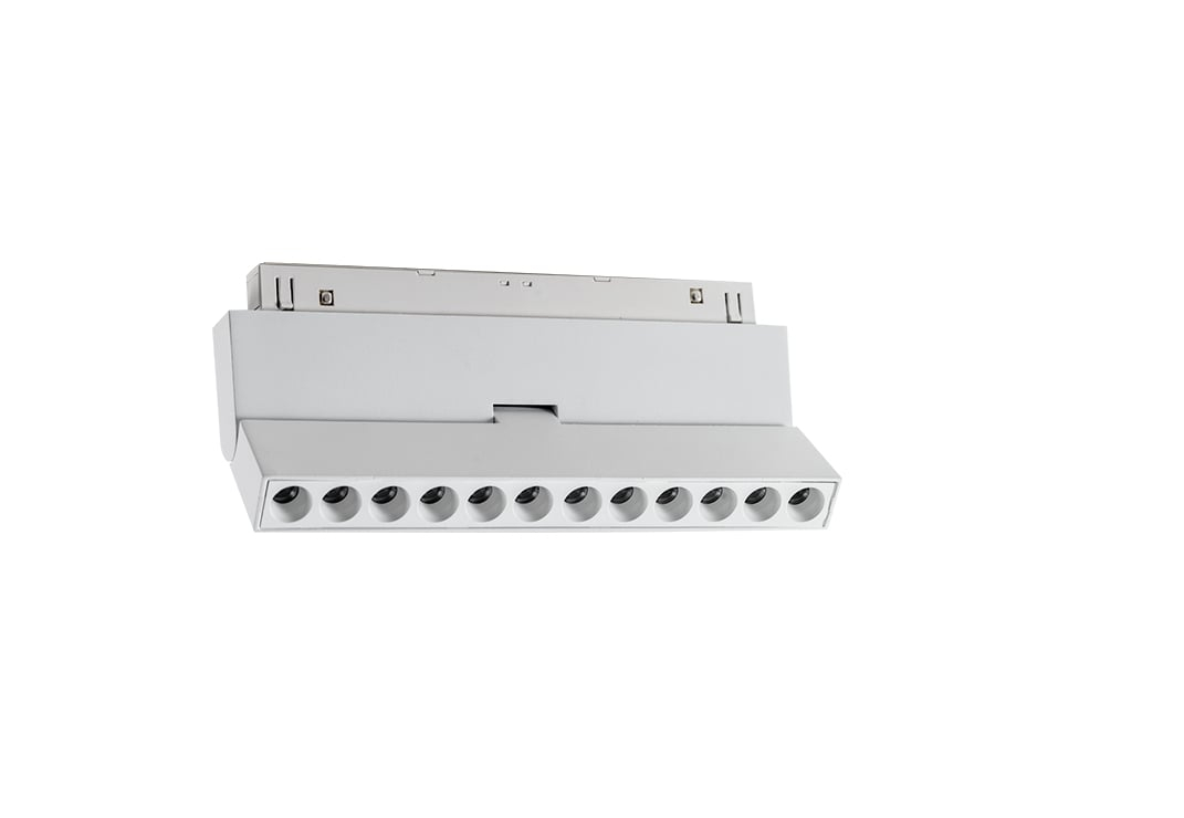 Corp liniar magnetic 48V • 12W • 3000K • 1000lm • 24° • Ra90 • 220mm - cip Osram, alb [2]