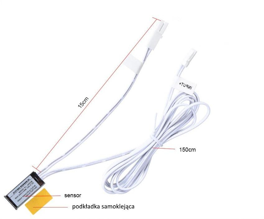 Intrerupator pentru Dulap 5-24V 60W 5A - accesoriu bandă LED [8]
