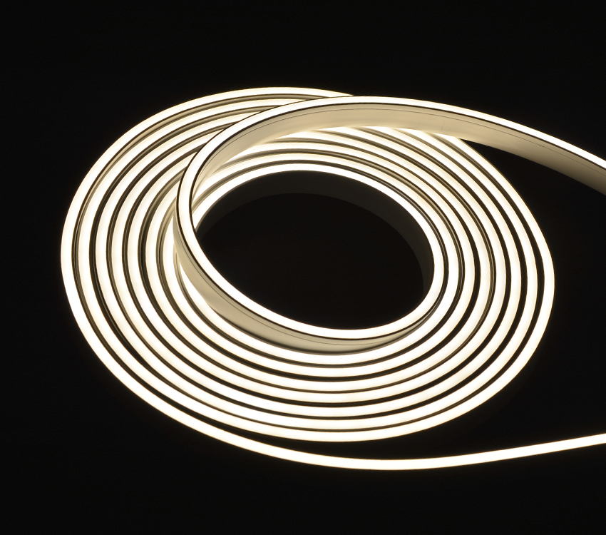 Neon LED 6×12 mm 24V 3000K IP67 - furtun luminos montat pe contur [7]