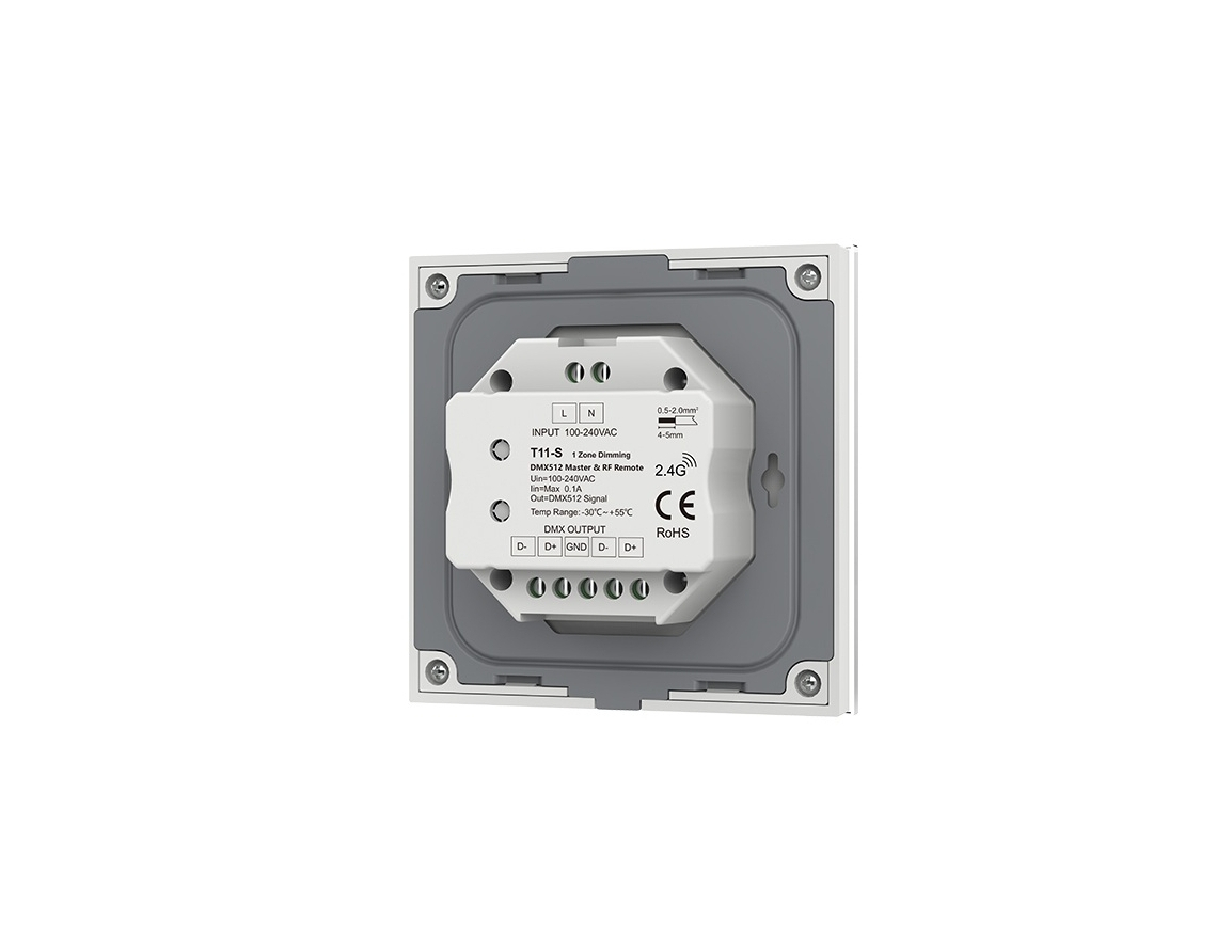 Panou de perete LED monocolor • 230V • 1 zonă - T11-S(W) [2]