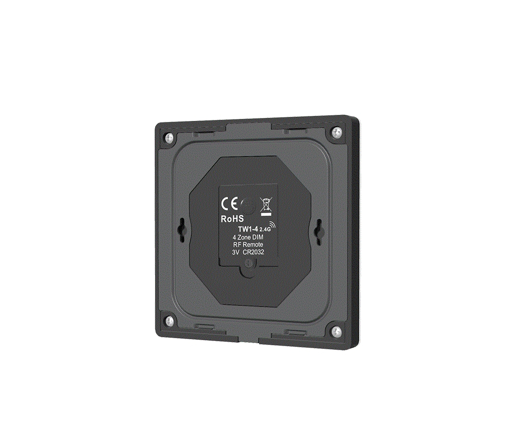 Panou de perete LED monocolor • 4 zone - TW1-4(B) [2]
