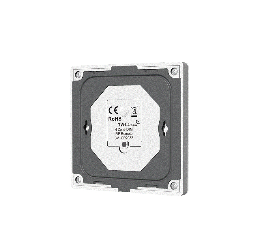 Panou de perete LED monocolor • 4 zone - TW1-4(W) [2]
