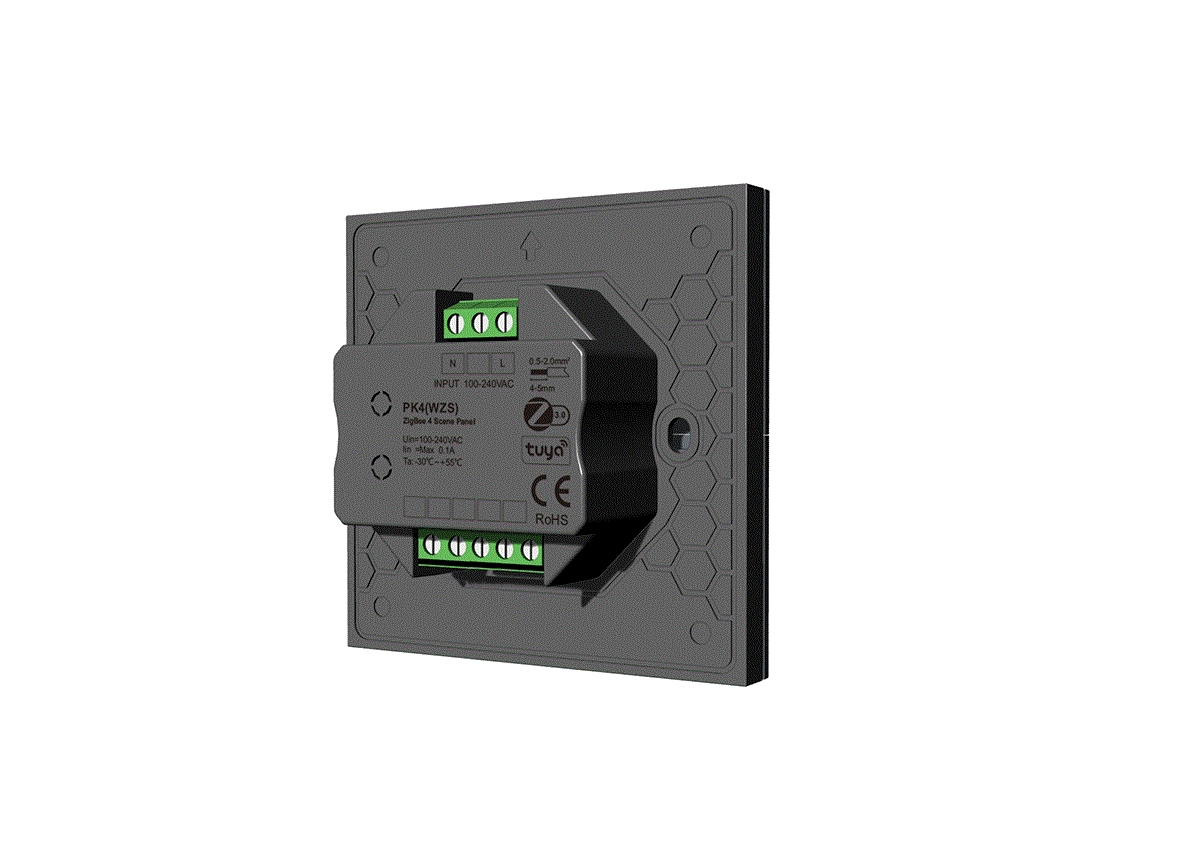 Panou de perete LED ZigBee • 4 scene - PK4(WZS) [3]