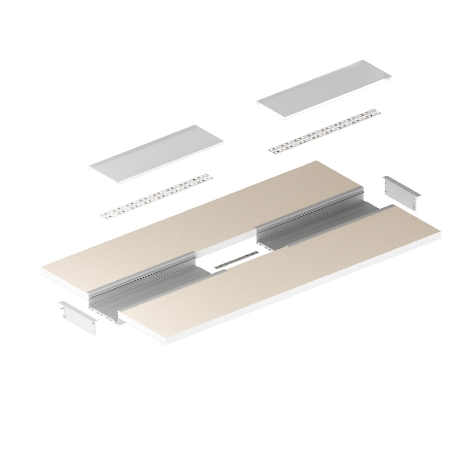 Profil aluminiu LED P27-1 negru [4]