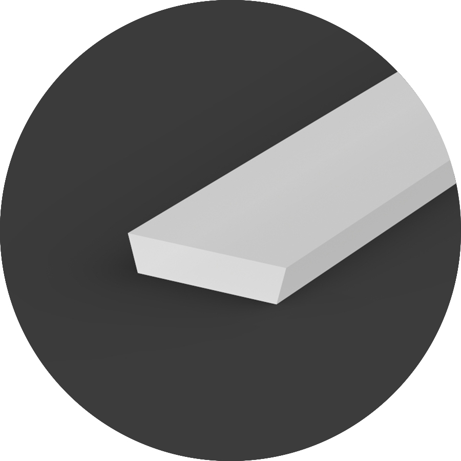Profil aluminiu LED aplicat P11-1 argintiu anodizat [6]