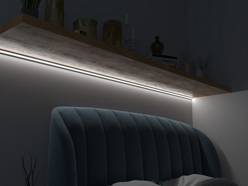 Profil aluminiu LED încastrat P7-1 argintiu anodizat [6]