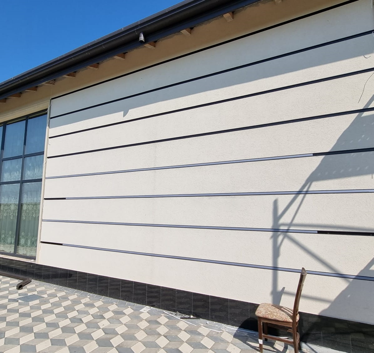 Profil aluminiu LED încastrat P14-1 negru [6]