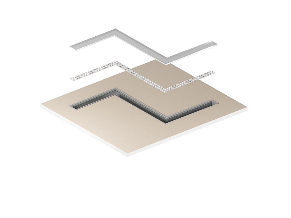 Profil aluminiu LED P22-2 negru [9]