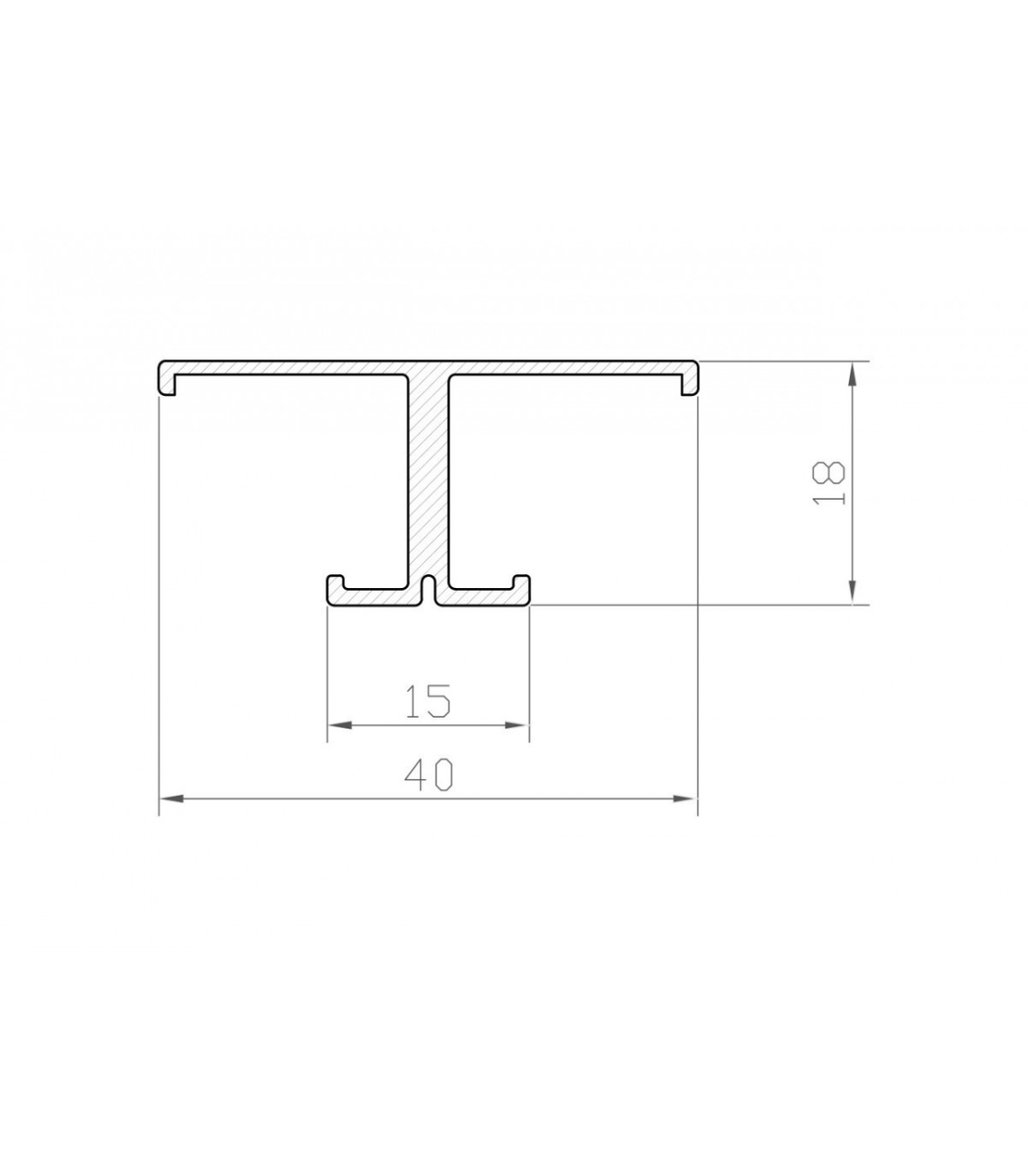 Profil aluminiu LED aplicat P9-1 negru [2]