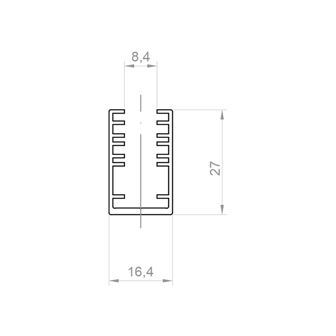 Profil aluminiu LED P10-3 [2]