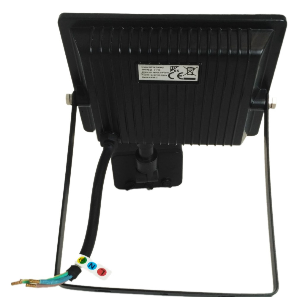 Proiector LED cu senzor de mișcare 20W • 1800lm • 6500K • IP65 • 120° - Galaxy [3]