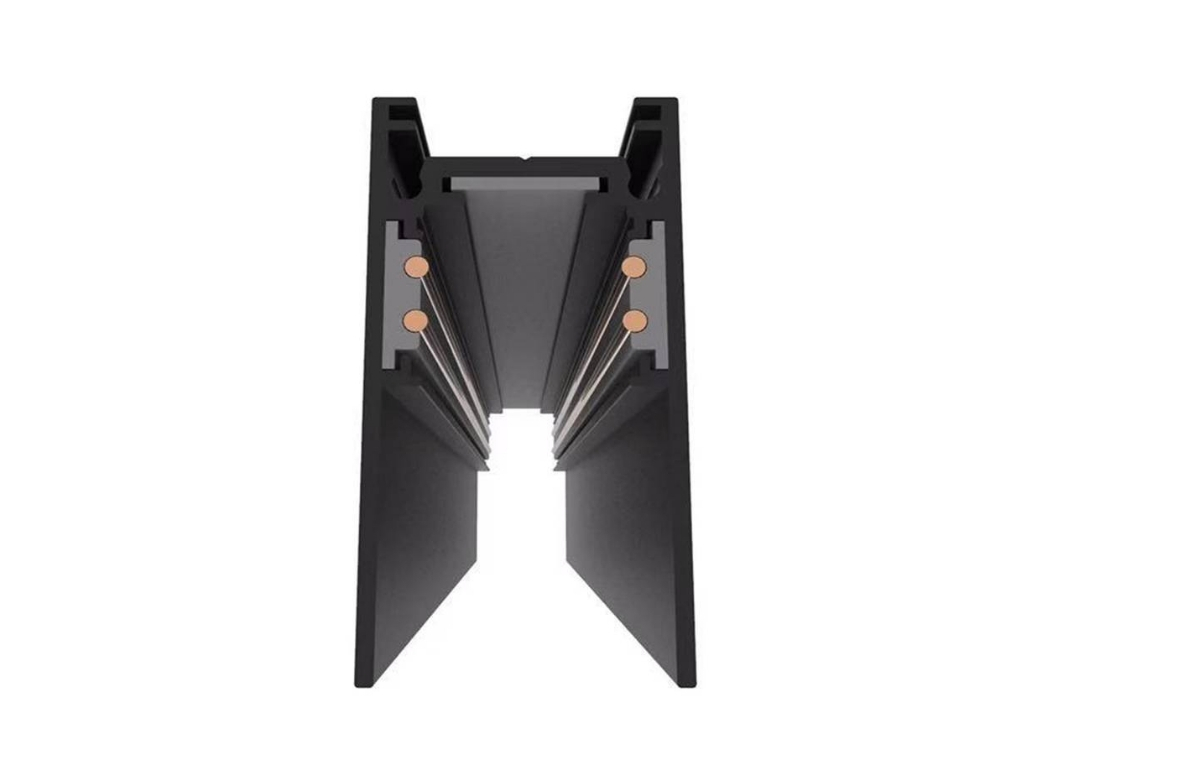 Șină magnetică aplicată 48V • 3m - negru [2]
