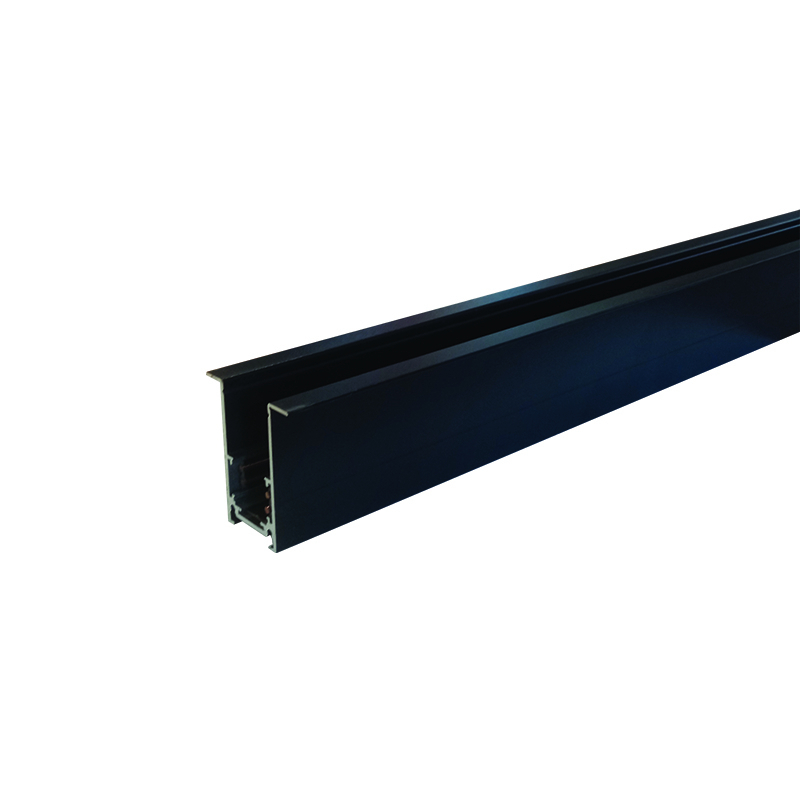 Șină magnetică încastrată 48V • 1m - negru [3]