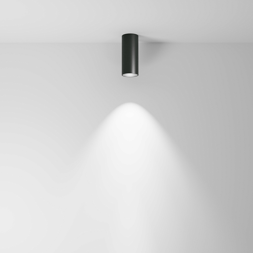 Spot LED Plafon 12W • 4000K • 900lm • Ø5,2 cm - aluminiu, negru [4]