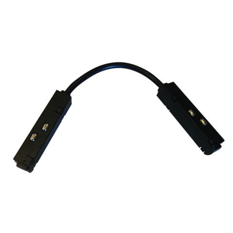 Șină magnetică 48V - Alimentare cu unghi variabil pentru șină magnetică 48V cu cablu - negru