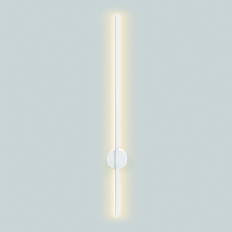 Aplice - Aplică LED de perete Avenue 15W • 3000K • 970lm • 7,5 cm × H80 cm - metal, alb