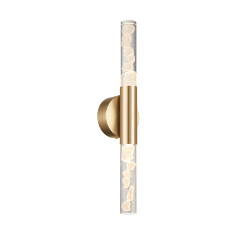 Aplice - Aplică LED de perete Oasis 13W • CCT reglabil • 650lm • 12 cm × H53,3 cm - aluminiu, auriu