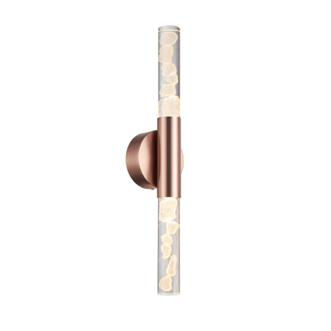 Aplice - Aplică LED de perete Oasis 13W • CCT reglabil • 650lm • 12 cm × H53,3 cm - aluminiu, bronz