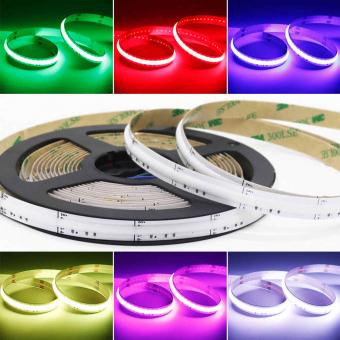 Bandă LED COB - Banda LED 840 LED/m 24V IP66 - rolă pe fundal alb