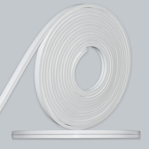 Neon LED - Neon LED 4×10 mm 24V 4000K IP67 - furtun luminos montat pe contur