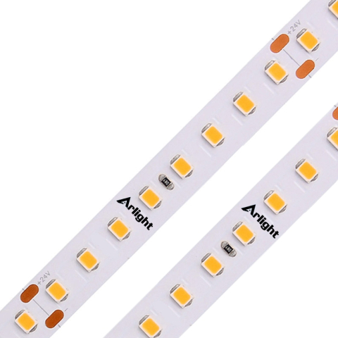 Bandă LED - Banda LED 112 LED/m 24V 2700K IP20 - rolă pe fundal alb