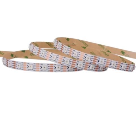 Bandă LED digitală adresabilă - Banda LED 144 LED/m 12V IP20 - rolă pe fundal alb