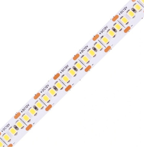 Bandă LED SMD - Banda LED 120 LED/m 12V 4000K IP20 - rolă pe fundal alb