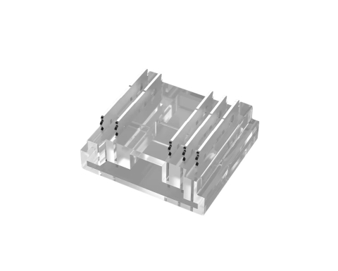 Accesorii bandă LED - Conector pentru banda LED 5pin rgbw cob 12mm incolor - accesoriu bandă LED